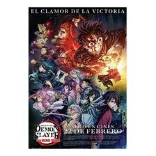 Póster Original Demon Slayer ( El Clamor De La Victoria) 