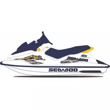 Kit Adesivo Faixa Jet Ski Seadoo Gs 98