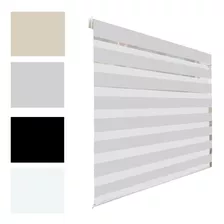 Cortinas Roller Duo Zebra Dia Y Noche 120cm Anchox 220cm