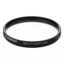 Tiffen 58mm Filtro De Estrella De 6 Puntos