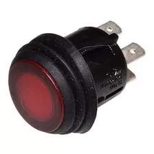 Interruptor Universal 12v On Fijo Con Led Rojo