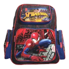 Mochila Escolar Spiderman Nigth + Cartuchera