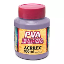 Tinta Pva Fosca 100ml Lilás Bebê 809 Acrilex