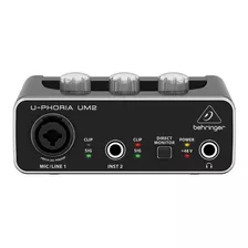 Behringer Um2 Interface De Audio Usb Nota Fiscal E Garantia