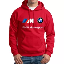 Buzo Hoodie Capota Deportivo Bmw Motorsport Racing