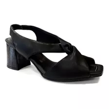 Sandalias De Vestir Piccadilly Taco 7cm Cruzadas 626010