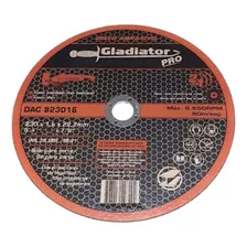 Disco De Corte Para Amoladora 230 X 1,6mm Gladiator Pro