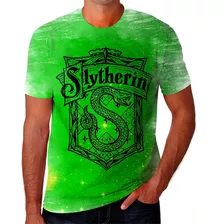 Camiseta Camisa Grifinoria Sonserina Hogwarts Harry Potte 17
