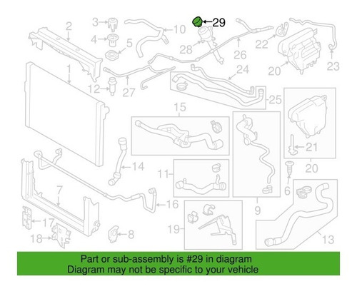 Tapon Deposito Anticongelante Land Rover Free Lander V6 Foto 4