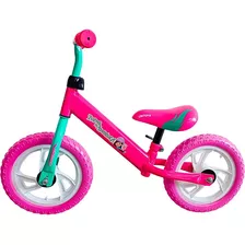 Bicicleta De Equilibrio Infantil Aro 12 Bike Sem Pedal Rosa