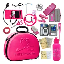 Kit Enfermagem Maleta Exclusiva Top Super Luxo Completa Full