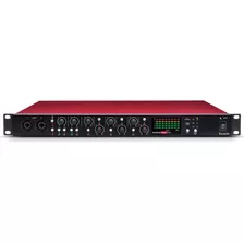 Interface De Áudio Focusrite Thunderbolt Clarett 8pre 18x20