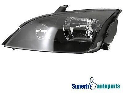 Fits 2005-2007 Ford Focus Zx3 Zx4 Zx5 Black Headlights T Spa Foto 9