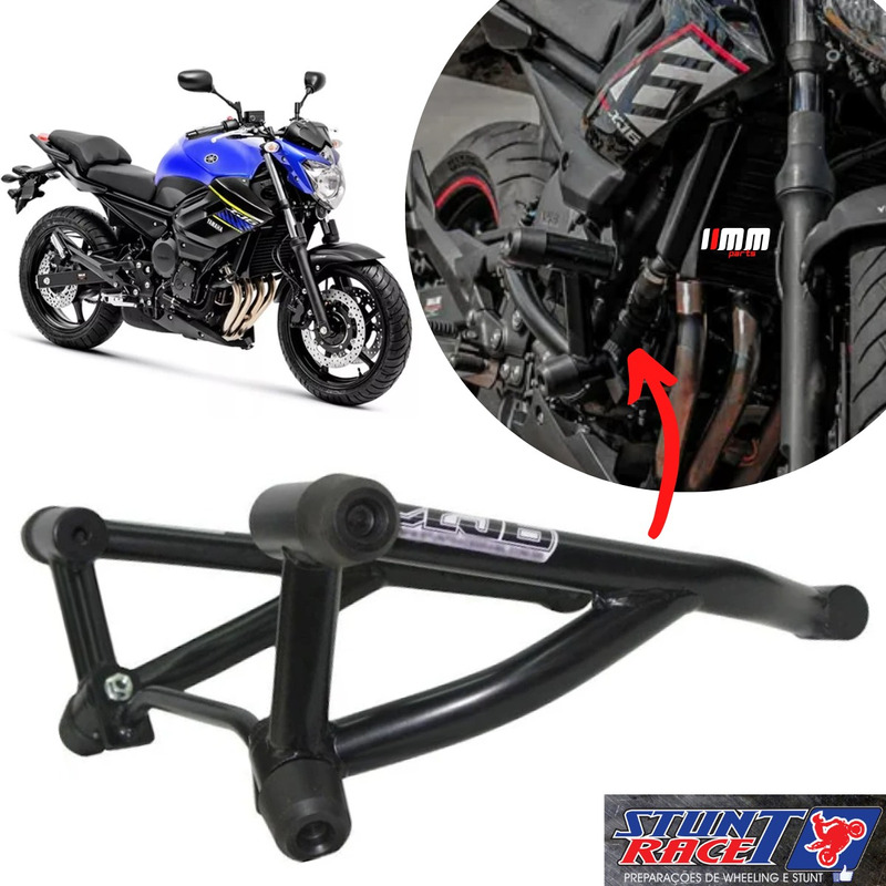 Protetor Stunt Race Fazer 150 Street Cage Gaiola- Vermelho em