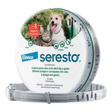 Coleira Seresto Antipulgas E Carrapatos Cães E Gatos Até 8kg