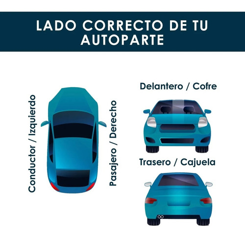 Espejo Izquierdo Hyundai Santa Fe 2019 2020 Original Azul Foto 8