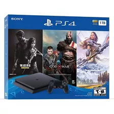 Consola Sony Playstation Ps4 Slim 1tb Combo 3 Juegos Hits