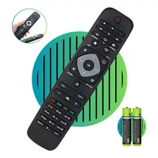 Controle Remoto Universal Para Smart Tv Philips Lcd Led 4k