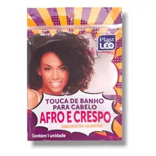 Touca De Banho Grande Cabelo Estilo Afro Volumoso