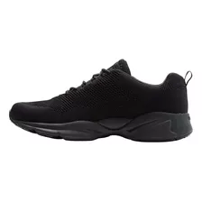 Propét Tenis Stability Fly Para Hombre, Negro, 12 Narrow