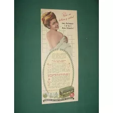 Publicidad Jabon Palmolive Para Belleza Y Salud Baño Diario