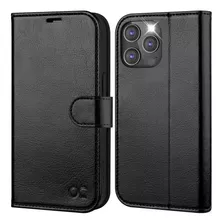 Funda Ocase Para iPhone 14 Pro Shockpr Wallet Black2