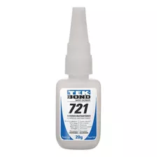 Cola Adesiva Instantânea Profissional Incolor 721 Tek Bond