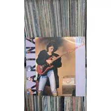 Vinil - Marina - Todas Ao Vivo (lp 1986) C/ Encarte 