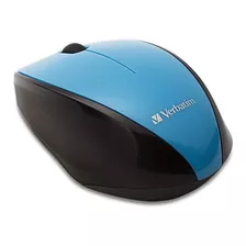 Mouse Multi Trac Verbatim Tecnología Blue Led Gfx Net Color Celeste