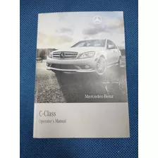 Manual Mercedes Benz W204 C180 C200 C250 C300 Não Preenchido