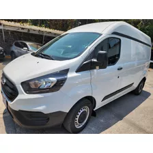 Ford Transit 2018 2.2 Van Larga Techo Alto Aa Custom Mt