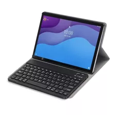 Teclado Bluetooh + Funda Para Tablet Lenovo M10 Hd 10,1 X306