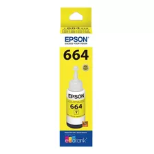 Refil De Tinta Epson 664 Amarelo T664420