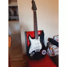 Guitarra Zurdo Texas Stratocaster Usada Impecable