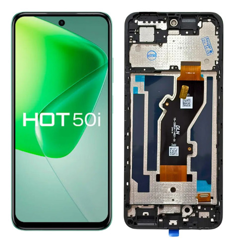 Infinix Tela Infinix Hot 50I Display Com Aro + Pelicula