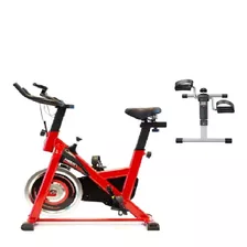 Bicicleta Spinning Arg-845 + Mini Bike Plegable