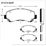 Balatas Disco  Delantera Para Nissan Sentra Se-r  2005