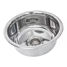 Cuba Redonda 38x15 Cm Aço Inox 304 Tecnocuba 