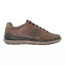 Zapatillas Cuero Hombre 119103-01 Pegada Calzados