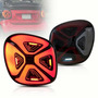 1 Pair Led Tail Lights For Mercedez Benz Smart 453 Fortw Yyb