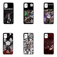 Carcasas Con Diseños Black Clover Para Modelos Samsung