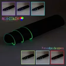 Mouse Pad Gamer Led Rgb 80 X 30cm Mp01 Tamanho Grande Cor Preto