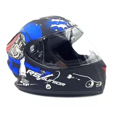 Casco Moto Niño Niña Hawk Diseños Divertidos - Gkmotos.uy