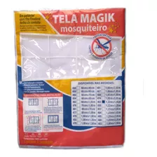 Tela Mosquiteiro Poliéster Velcro 123x105cm