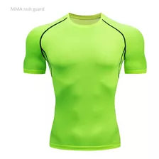 Playera De Compresión Para Correr Para Hombre Playera De