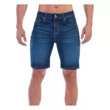 Bermuda Mezclilla Stretch Hombre Opps Jeans Premium