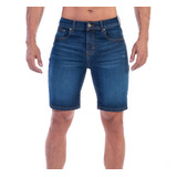 Bermuda Mezclilla Stretch Hombre Opps Jeans Premium