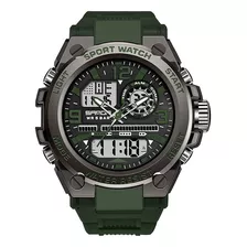 Reloj Sanda 6024, Reloj Electrónico Militar Resistente Al Ag