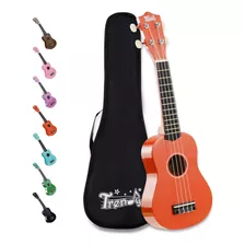 Ukelele Soprano De Moda Para Principiantes De 21 Pulgadas. .