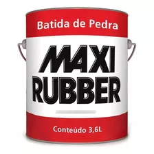 Batida De Pedra Preto 3,6l Tinta Para Emborrachamento Maxi